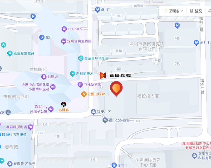 公司地址地图