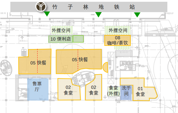 深湾未来交通港项目北区1层01铺位招租的公告